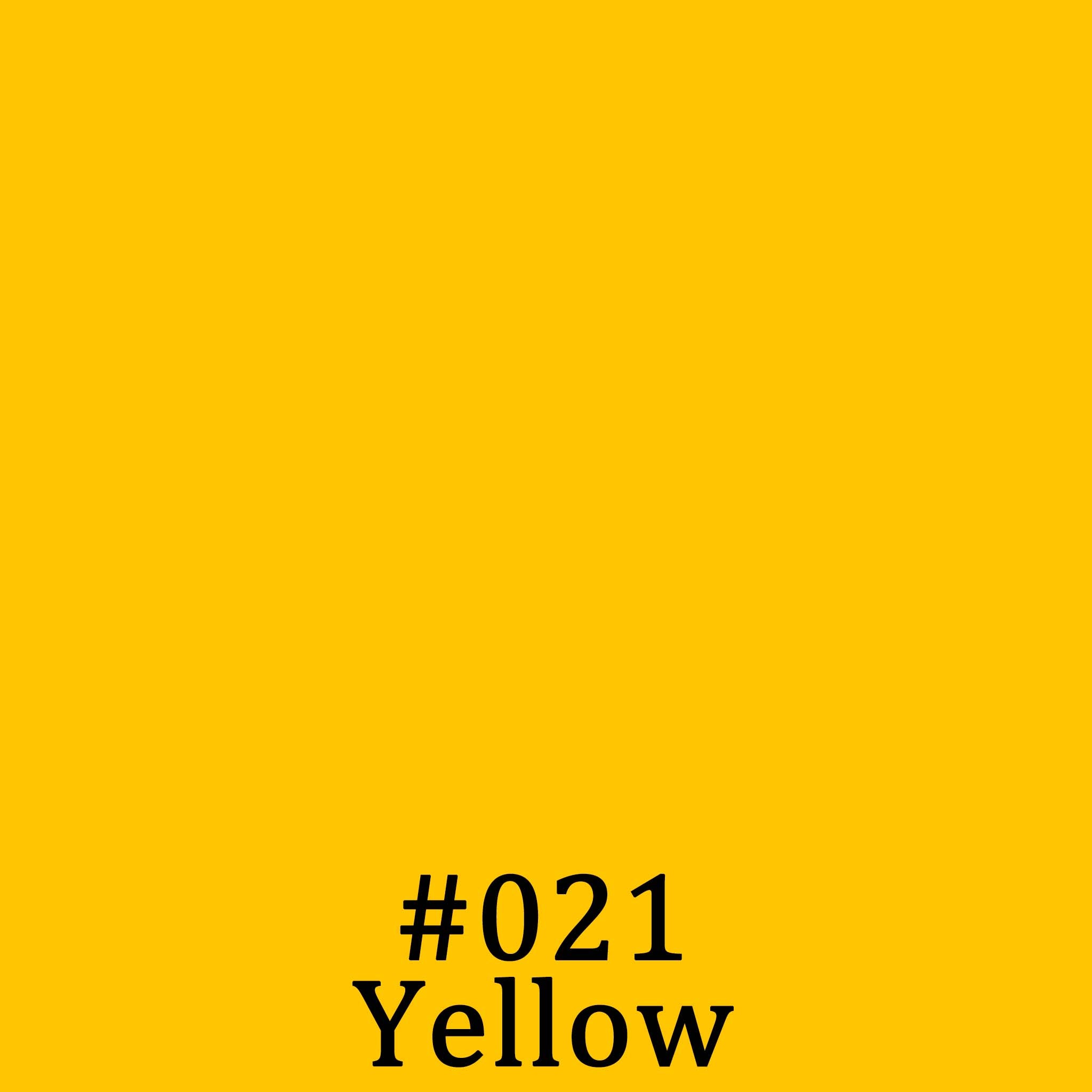 Oracal 651 Vinyl :: 021 Yellow – MJ Supply